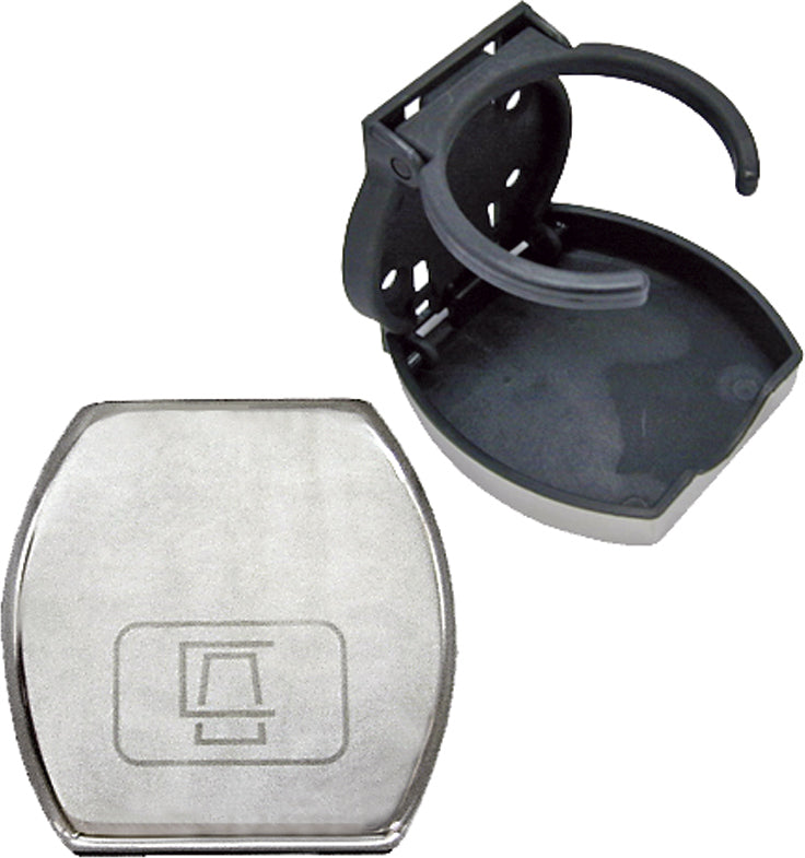 Flaschenhalter mit Edelstahldeckel