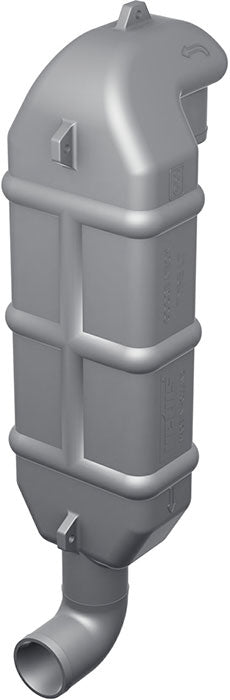 Schalldämpfer Schwanenhals Vetus Ø45