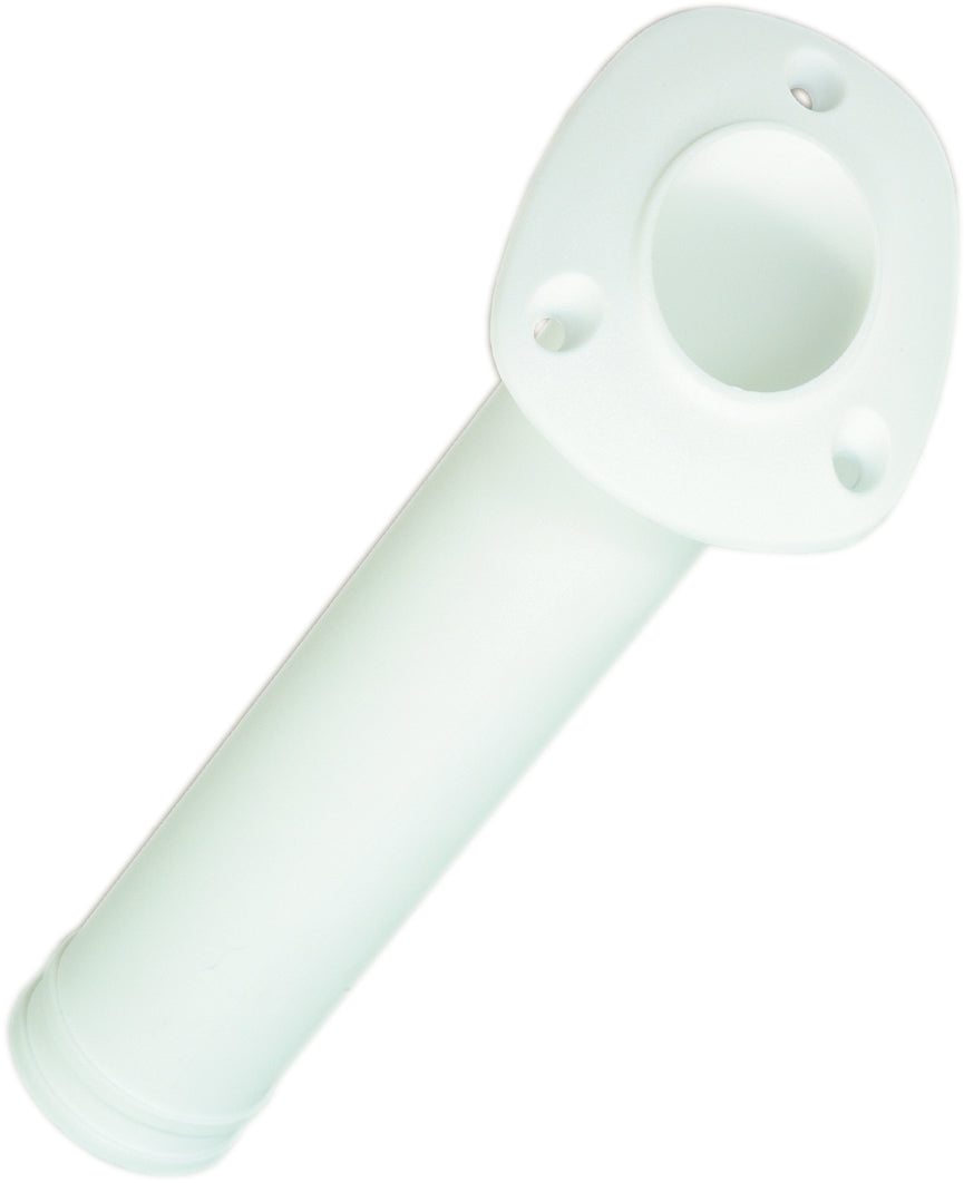 Fishing rod holder plastic white