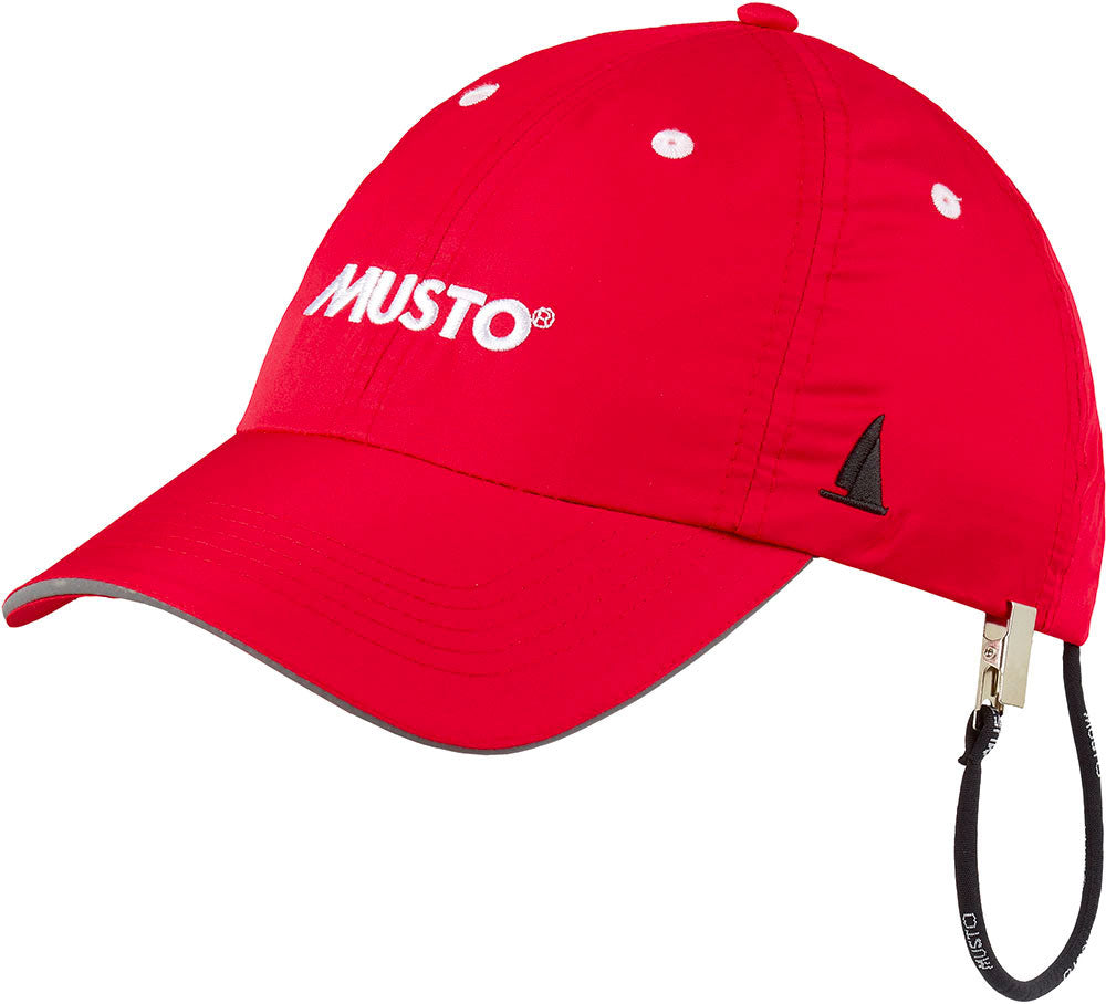 MUSTO EVO Fastdry Kappe rot