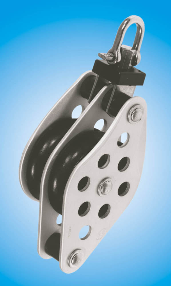 Double block OH w/swivel/female socket 12mm