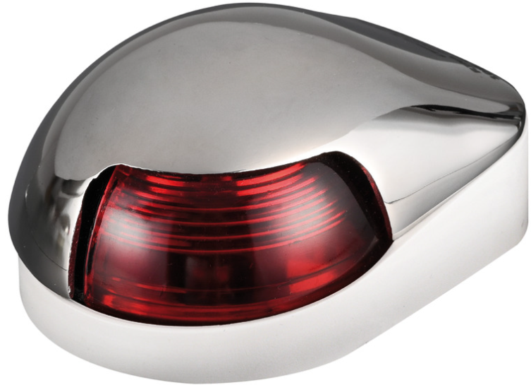 Lantern BB Deckleuchte AISI 316 112,5° rot (Blister 1 Stück)