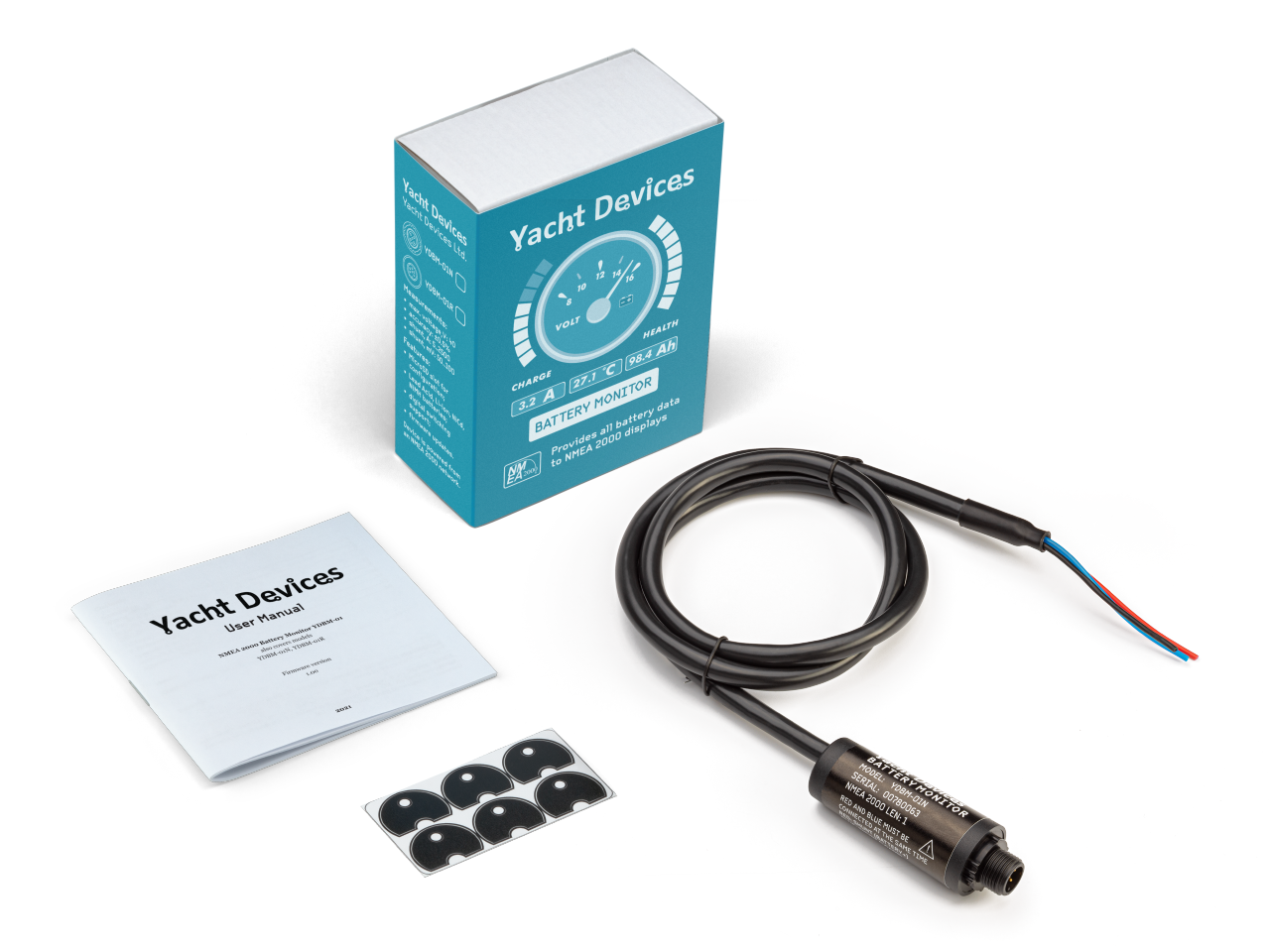 Batteri monitor YDBM-01 til NMEA2000