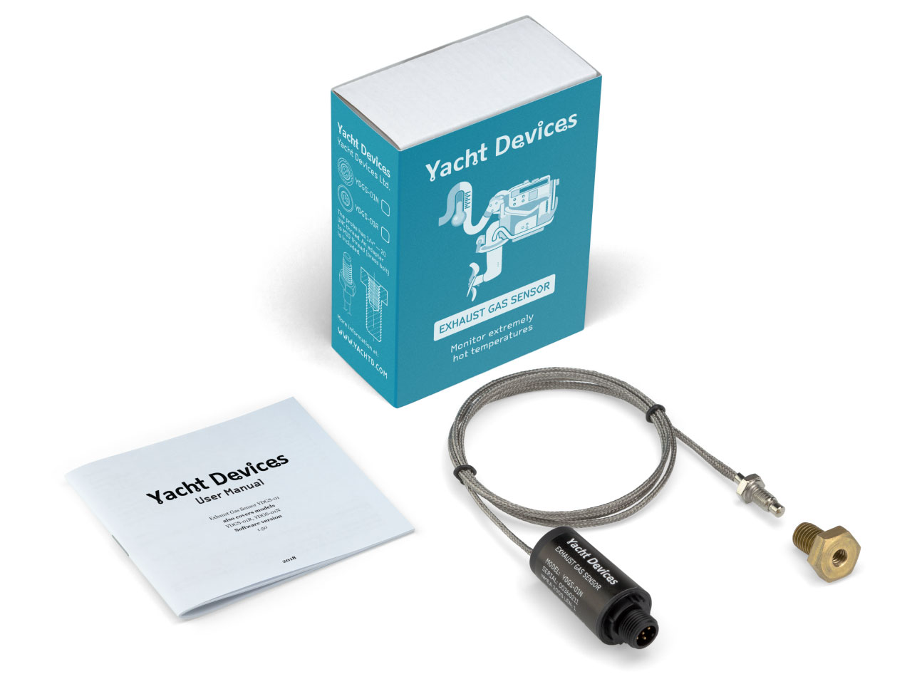 Exhaust gas sensor YDGS-01 for NMEA2000