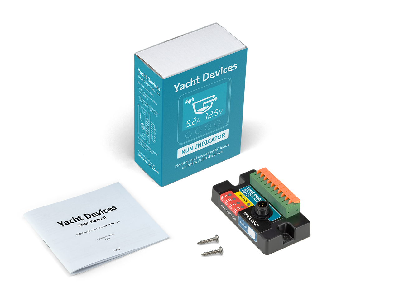 Run indicator YDRI-04 for NMEA2000