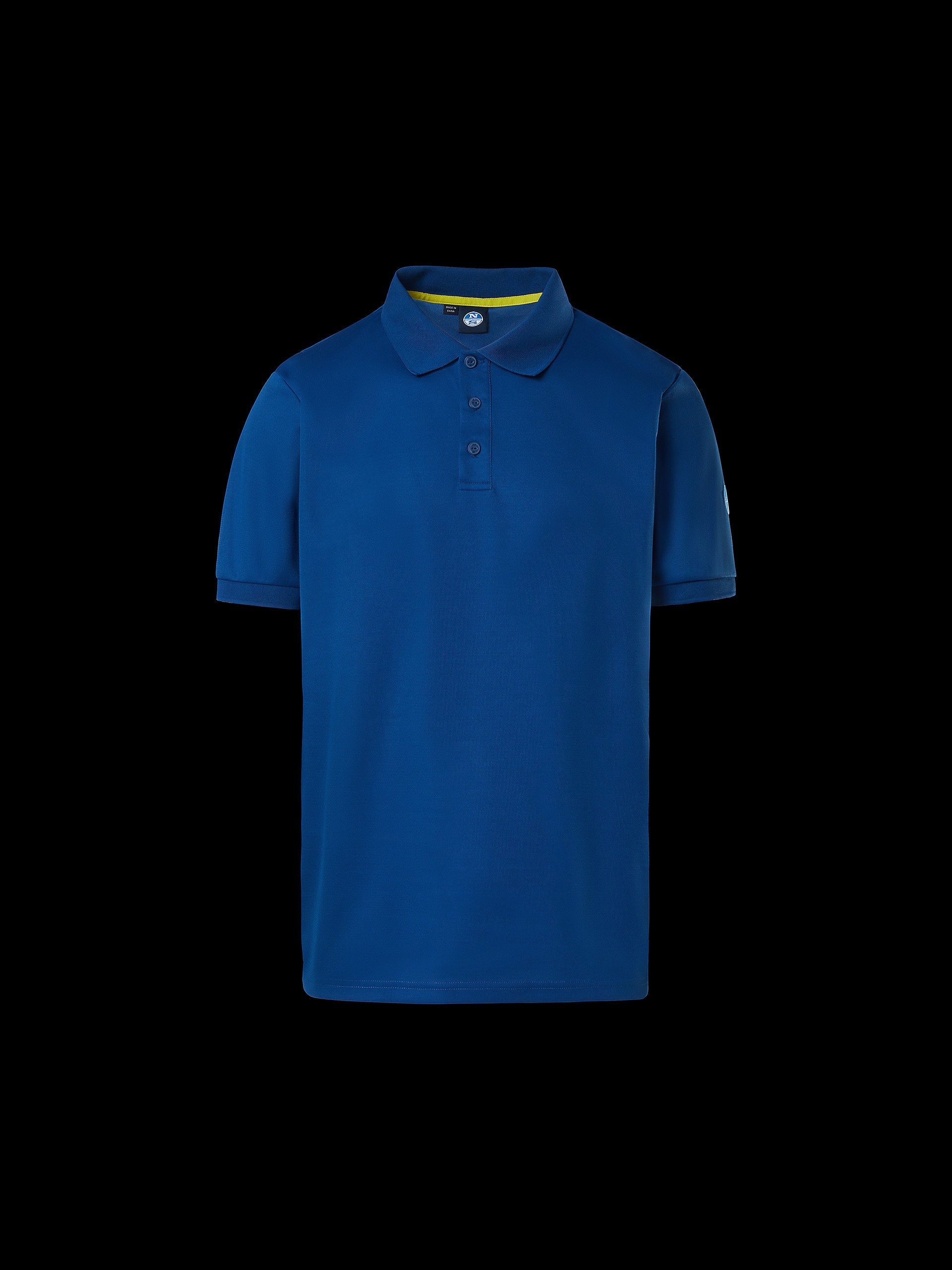 Schnell trocknendes Poloblau