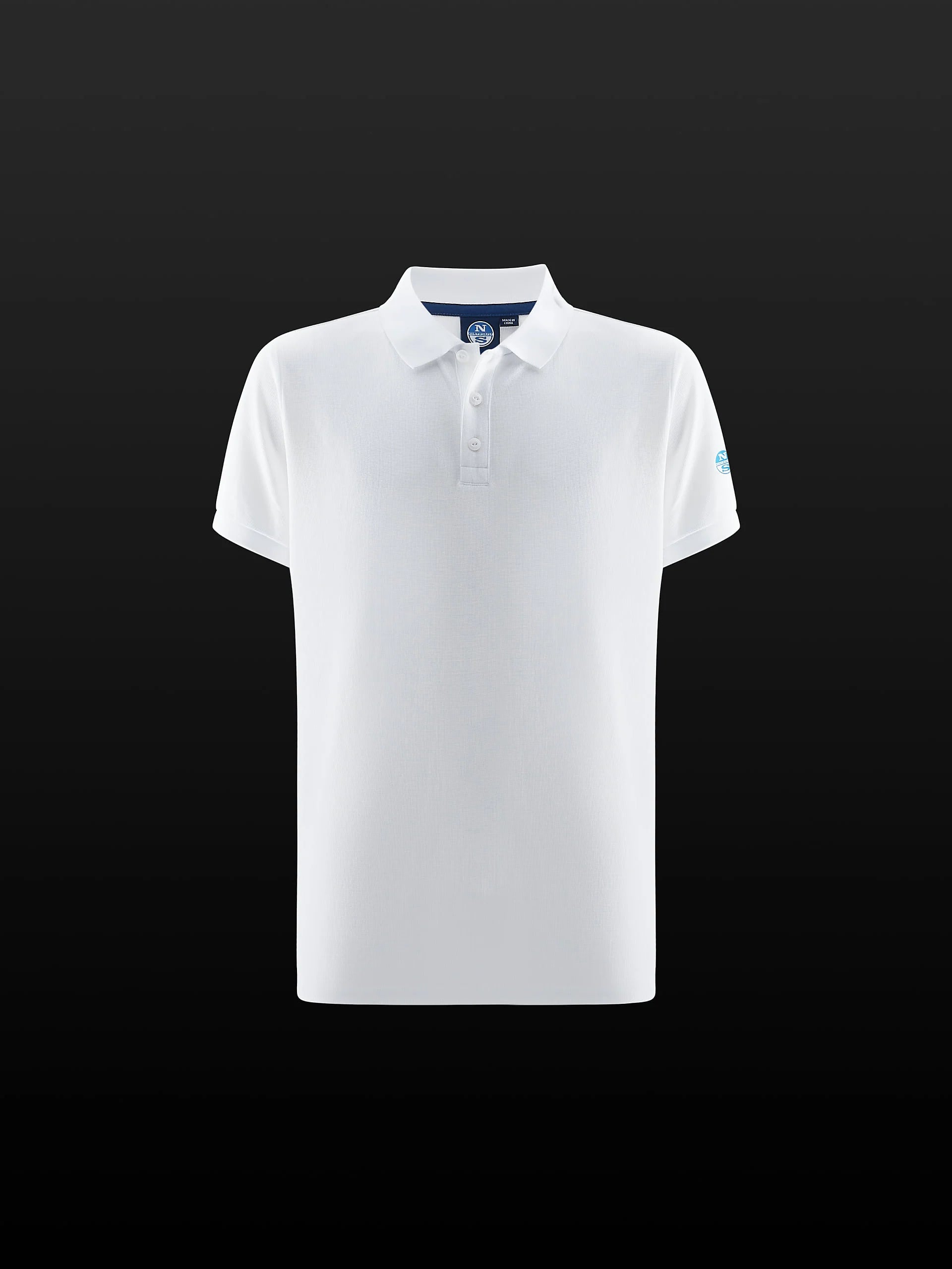 Polo Tactel S/S Schwarz