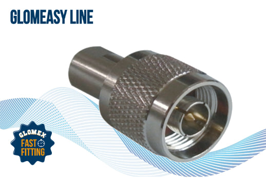 Glomex RA354 FME Han/N Han Adaptor