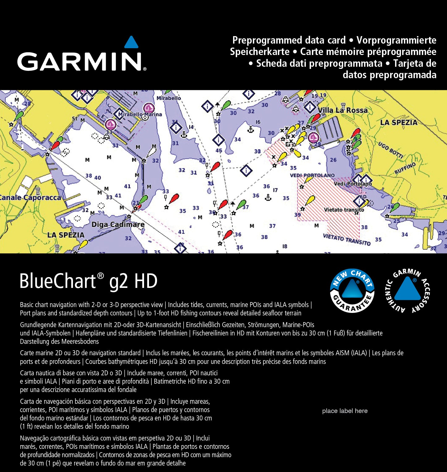 Garmin microSD™/SD™ card: HXAF001R - Eastern Africa