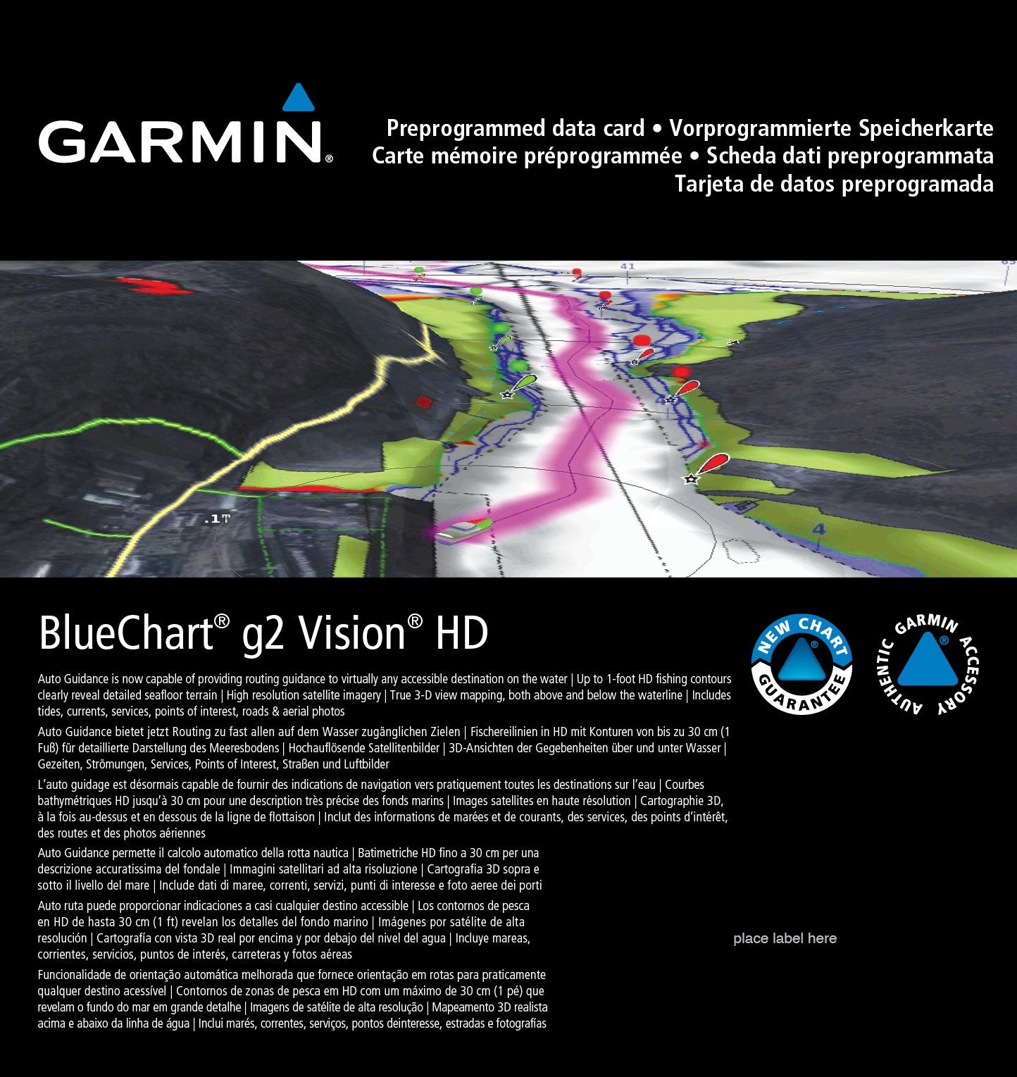 Garmin microSD™/SD™ card: VAE004R - South China Sea