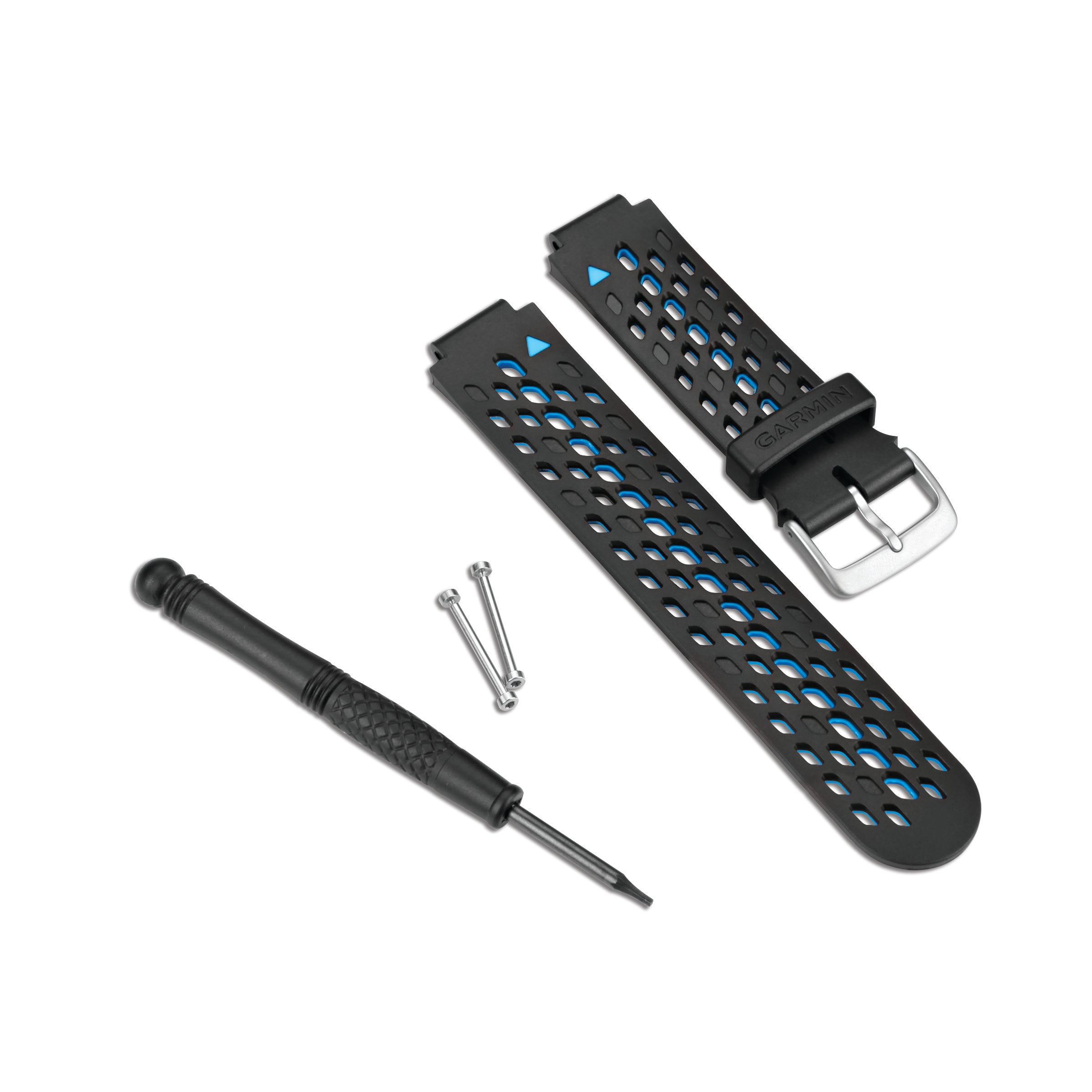 Garmin Strap, black/blue