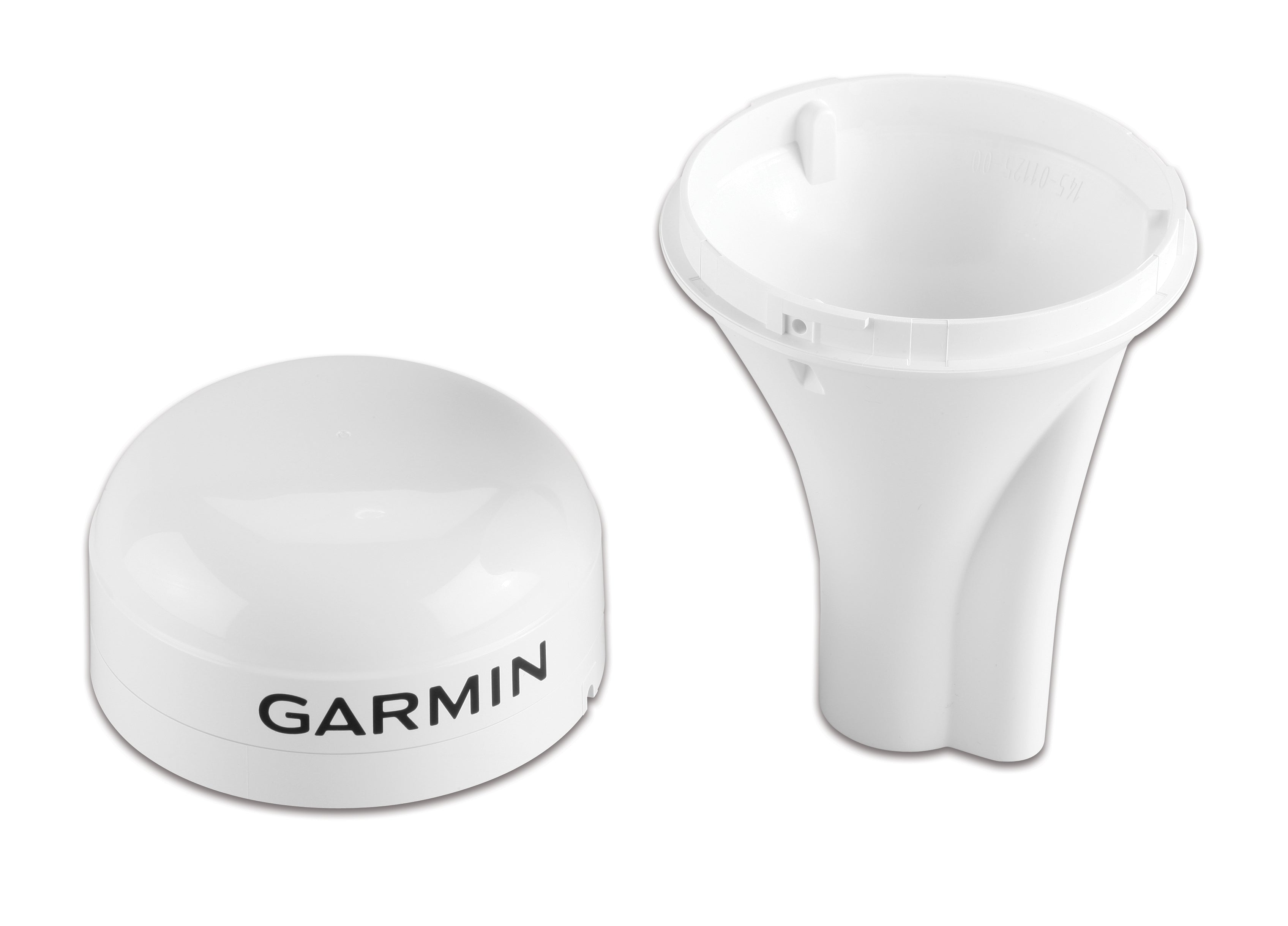 Garmin GA 38 GPS- og GLONASS-antenne til Garmin VHF, AIS og kortplottere, hvid