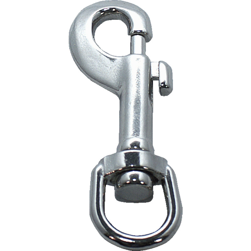 Carabiner rf w/swivel 225 S Eye: 12 mm Lgd. 76 mm