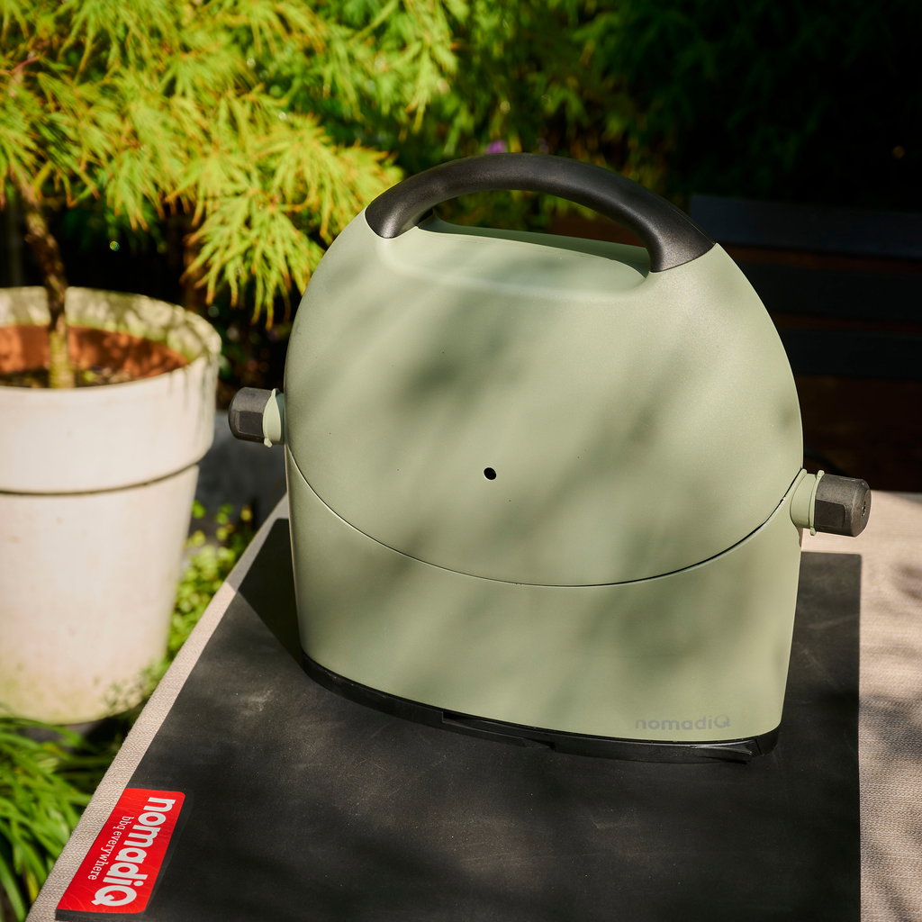 NomadiQ NomadiQ Transportabel E-BBQ Elektrisk BBQ Grøn