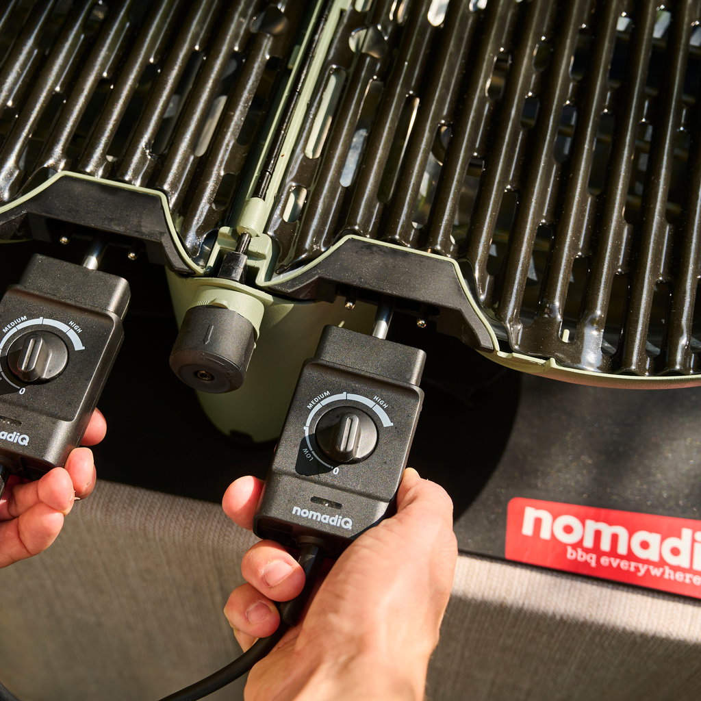 NomadiQ NomadiQ Transportabel E-BBQ Elektrisk BBQ Grøn