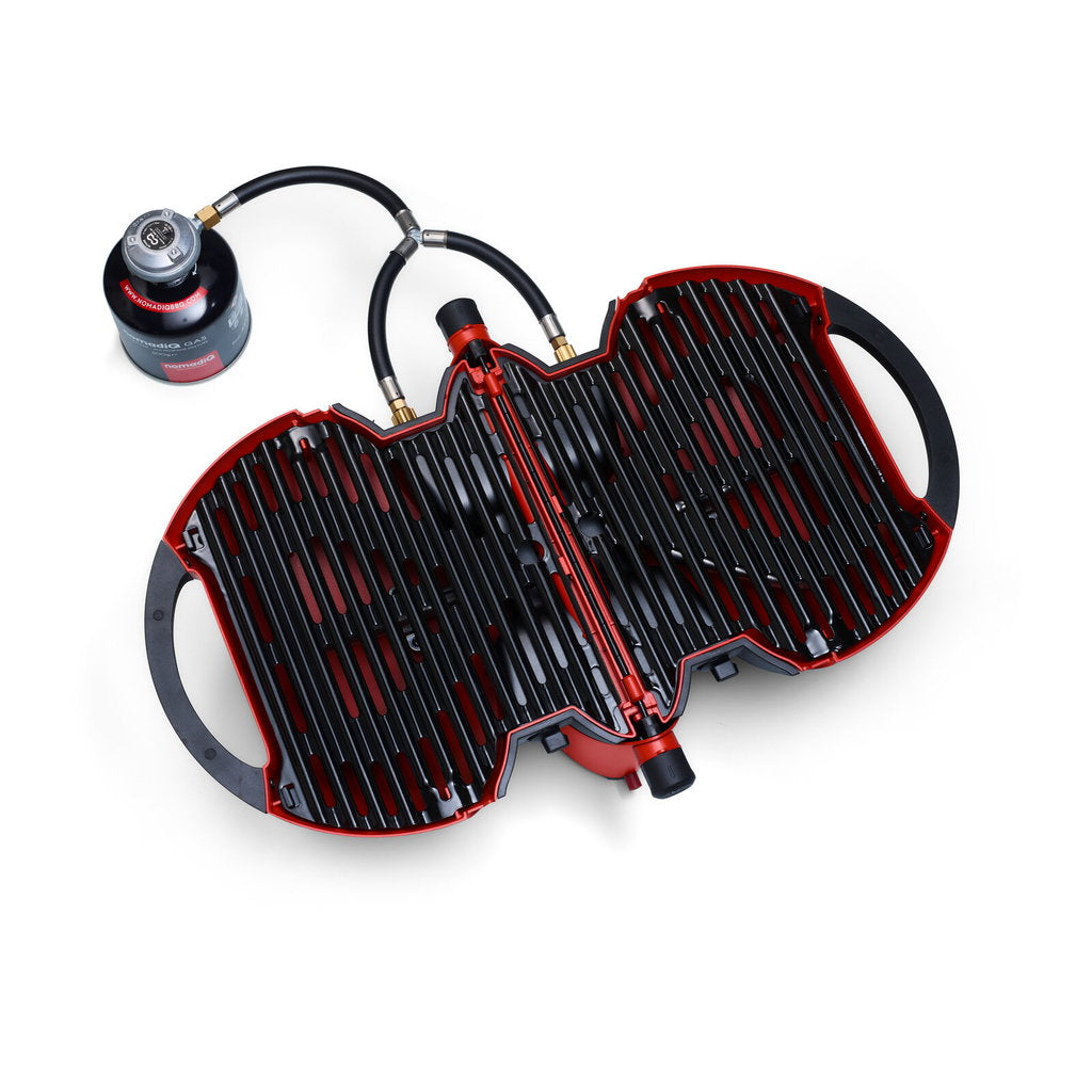 NomadiQ Transportabel 3.0 Gas Grill Rød