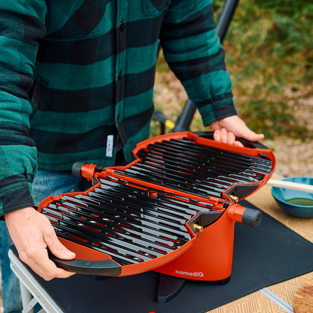 NomadiQ Transportabel 3.0 Gas Grill Rød