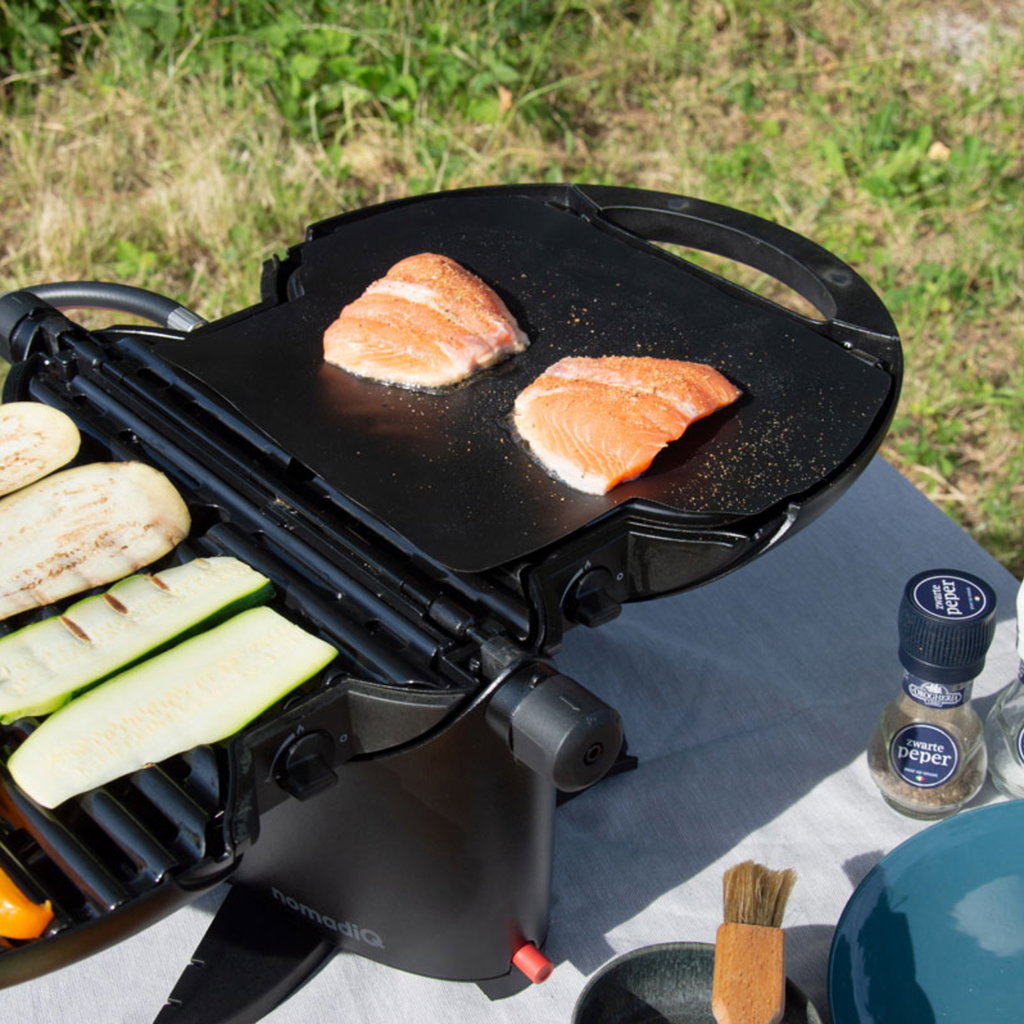 NomadiQ Non-Stick Grillmåtter (3-pak) Gasgrill Sort