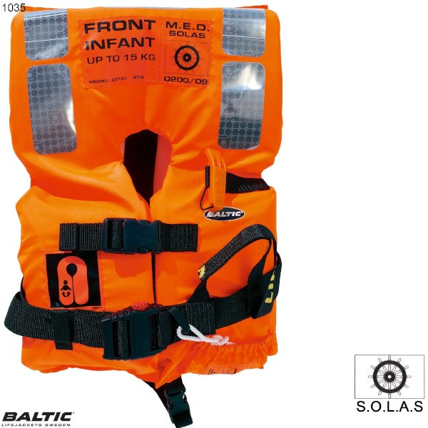 SOLAS 2010 Infant Std 0-15 Orange BALTIC 1035