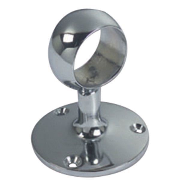 Mellemstykke forkromet messing stok