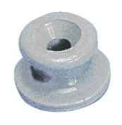 Unimer hood attachment gray Ø25mm, h. 13mm with screws 4-pack