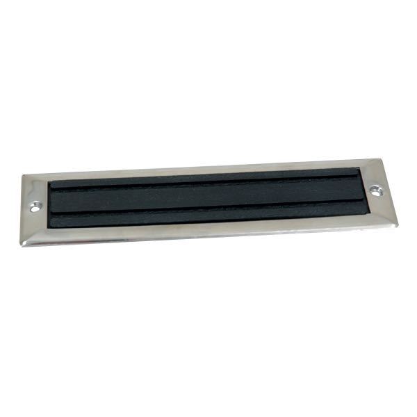 Step plate RF with rubber 212.7 x 57.2mm