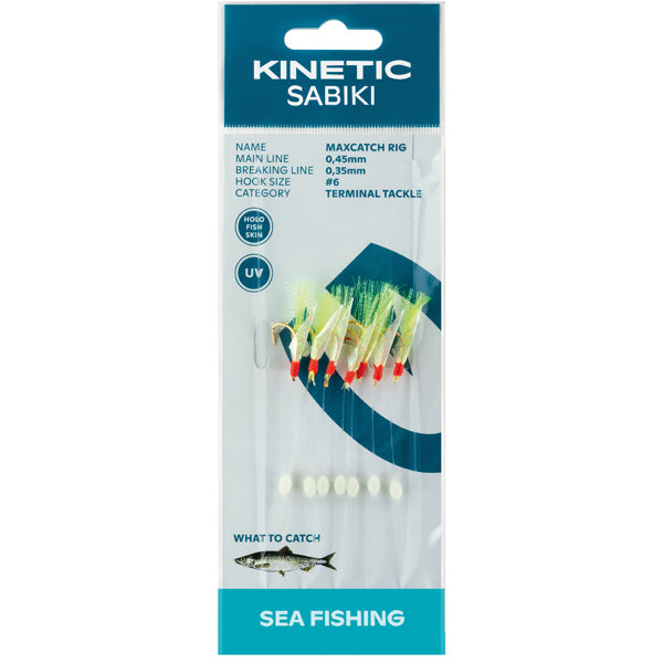 KINETIC Sabiki Herring hook yellow