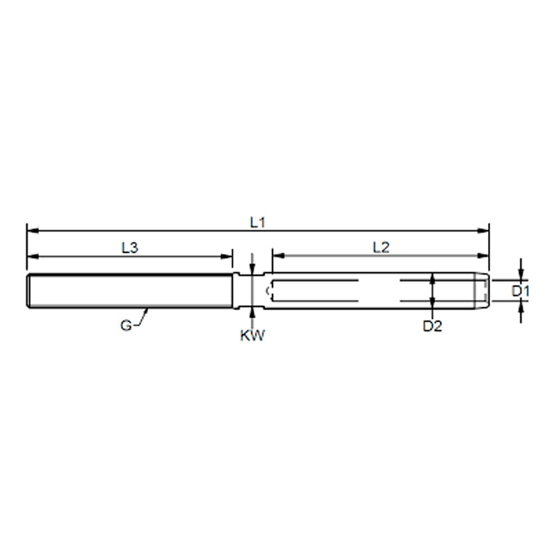 Terminal rf f/cap screw 5 mm wire 8 mm thread 900508