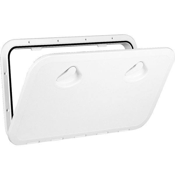 Hatch 606x353mm w/lock white