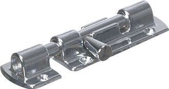 Skudrigel forkromet messing