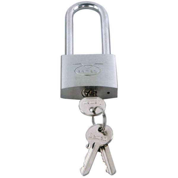 Padlock LEMEN acid-proof steel 40mm long shackle