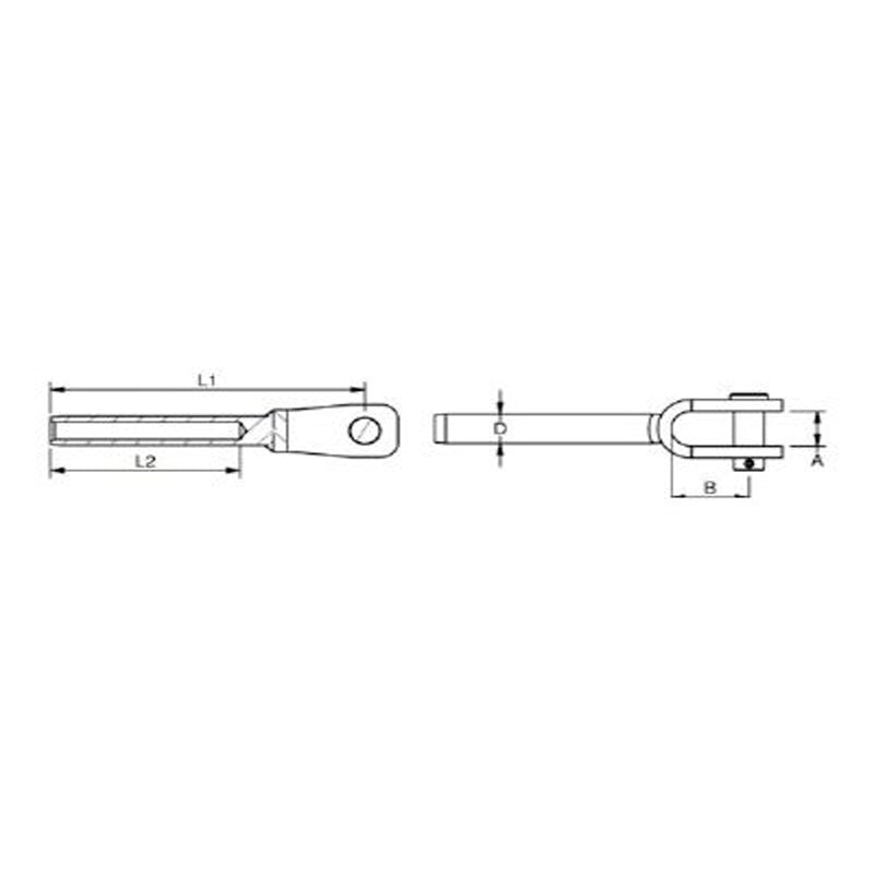 Fork terminal BW 4-6.0
