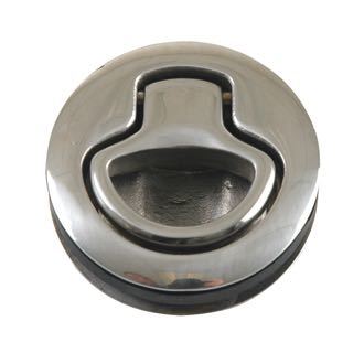 Door fitting with spring Ø61mm depth 20mm cast RF steel