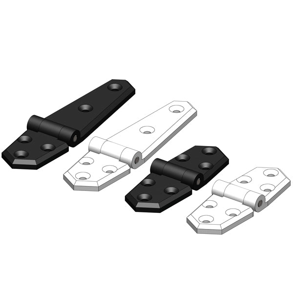 Trudesign hinge short white 96x35mm