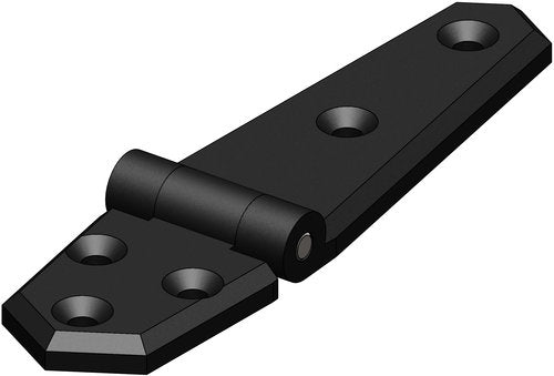 Trudesign hinge short black 96x35mm