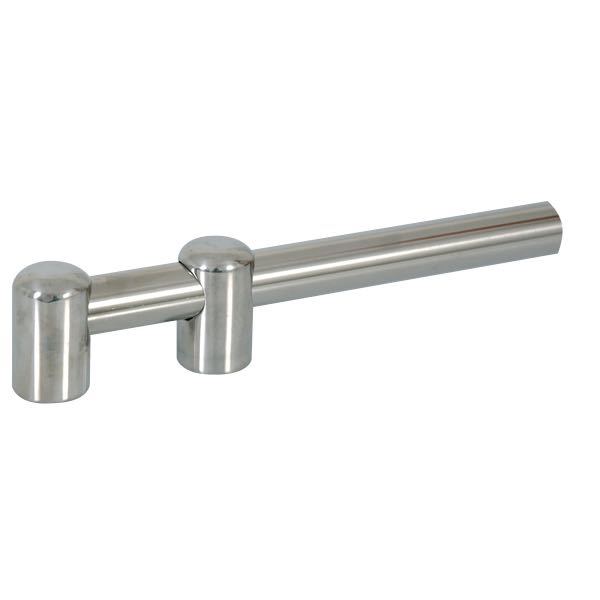 Gelænder holder Ø.25mm åben