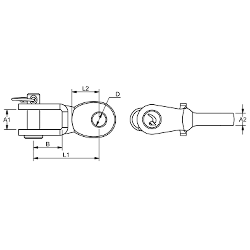 Togles BW D2 12mm
