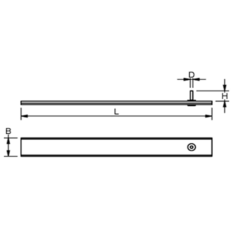 Smart Pins rustfri BW