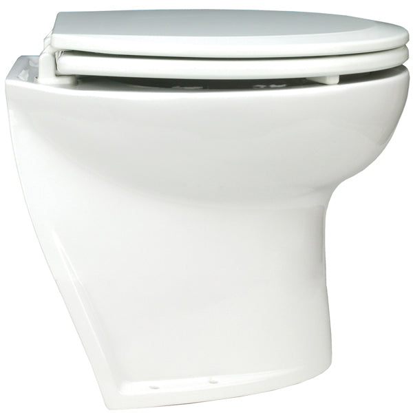 Jabsco toilet "Deluxe" sloping rear edge for fresh water