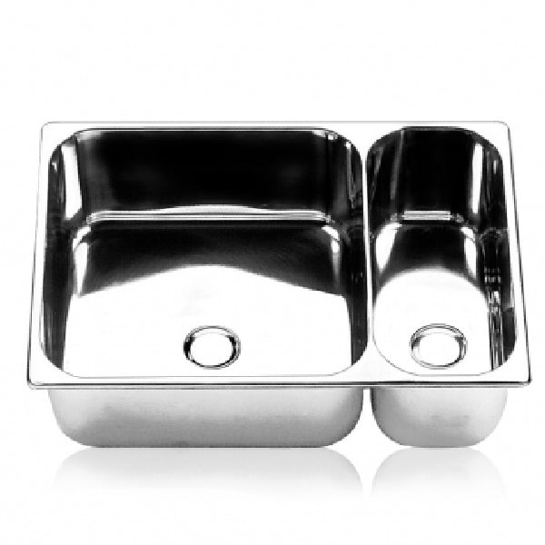 Double sink RF 32.5 x 51cm