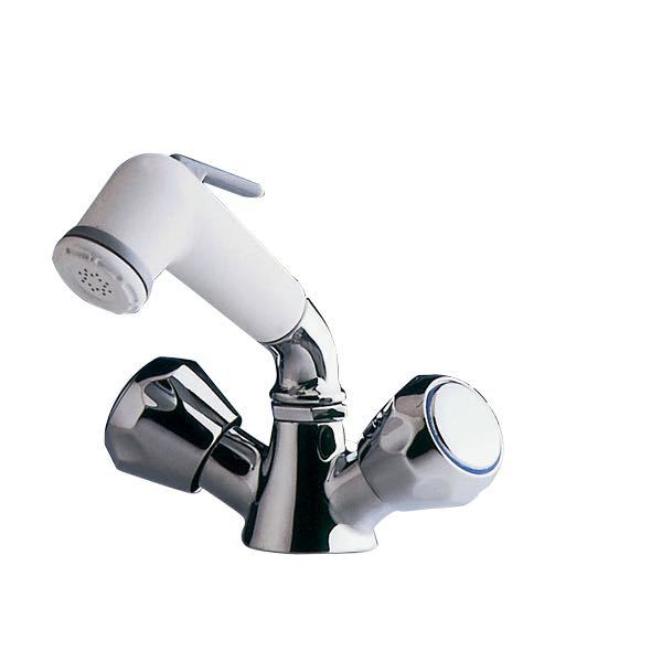 Mixer tap with pull-out shower