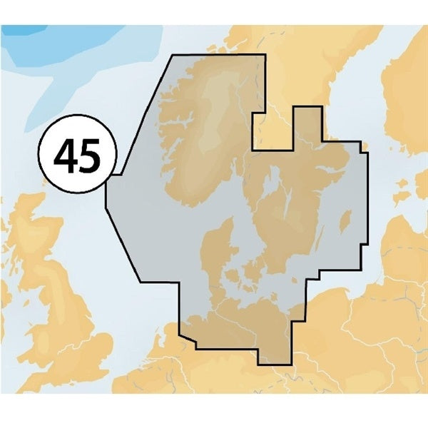 Navionics + Danmarkskort