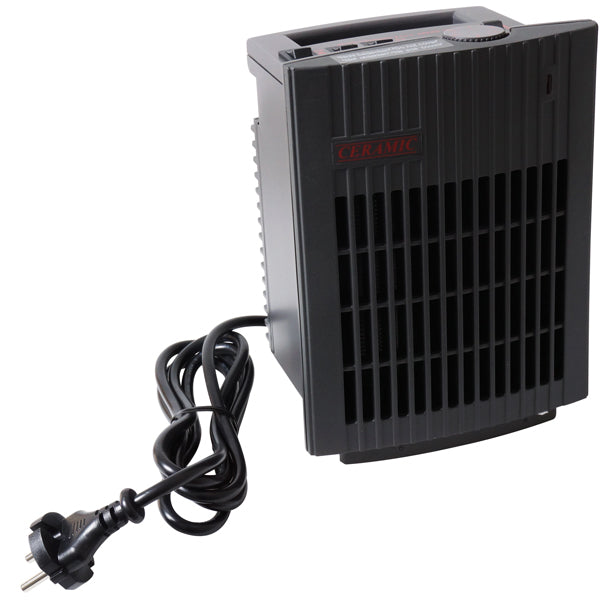 Fan heater ceramic 200 - 1500W 230volt
