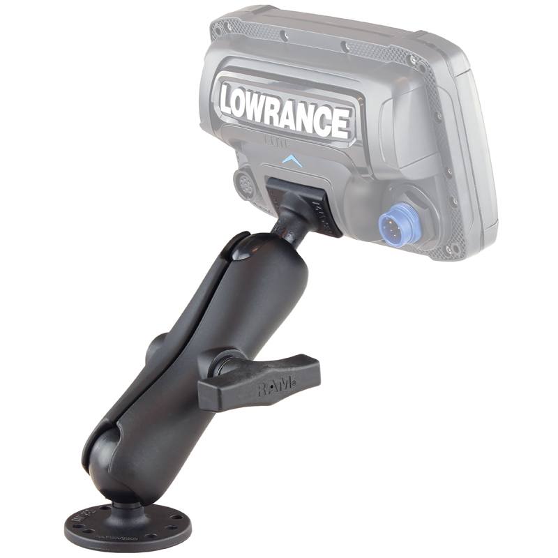 RAM Mounts Complete holder for Hook, Elite 4 &amp; 5" size B, 1"