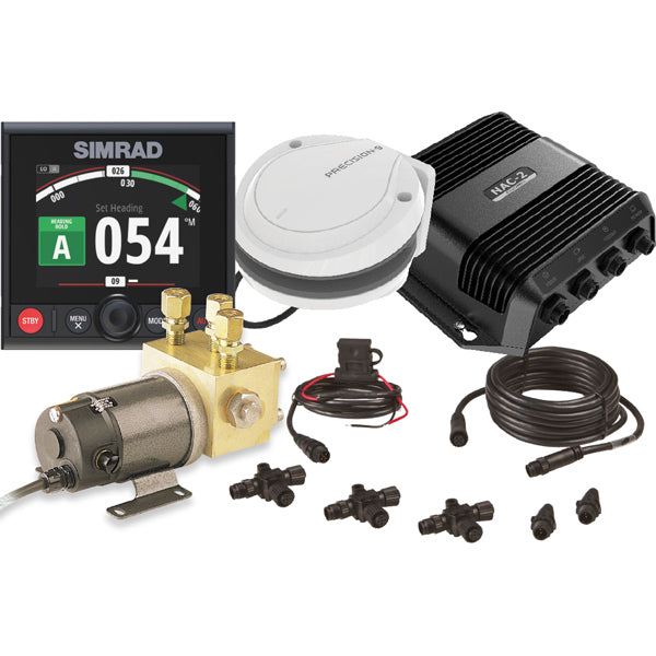 Simrad autopilot package with AP44, NAC-2, Precision-9, Pump-2