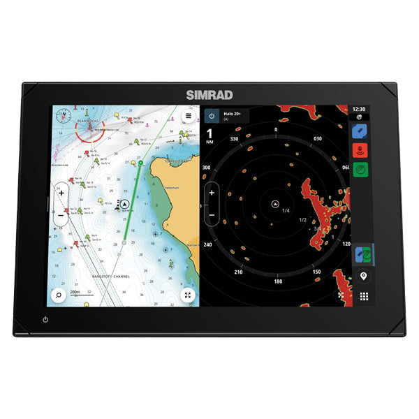 Simrad NSX med activeimaging 3-i-1 hæk transducer