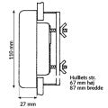 Nasa Clipper ekkolod inkl. transducer
