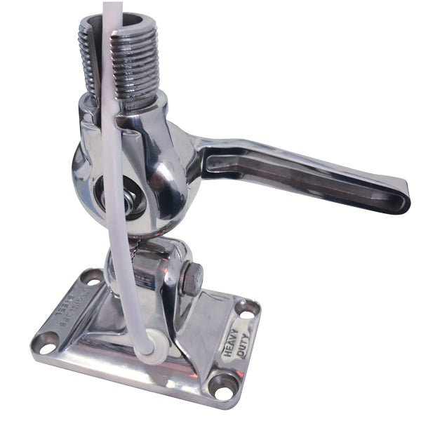 Glomex RA116SS Heavy duty antenna deck rocker bracket