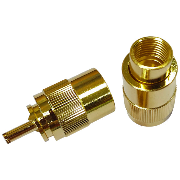 1852 VHF stik PL259 til kabel, 2-pak