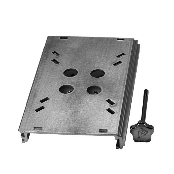 Verschiebbare Montageplatte 330x200mm